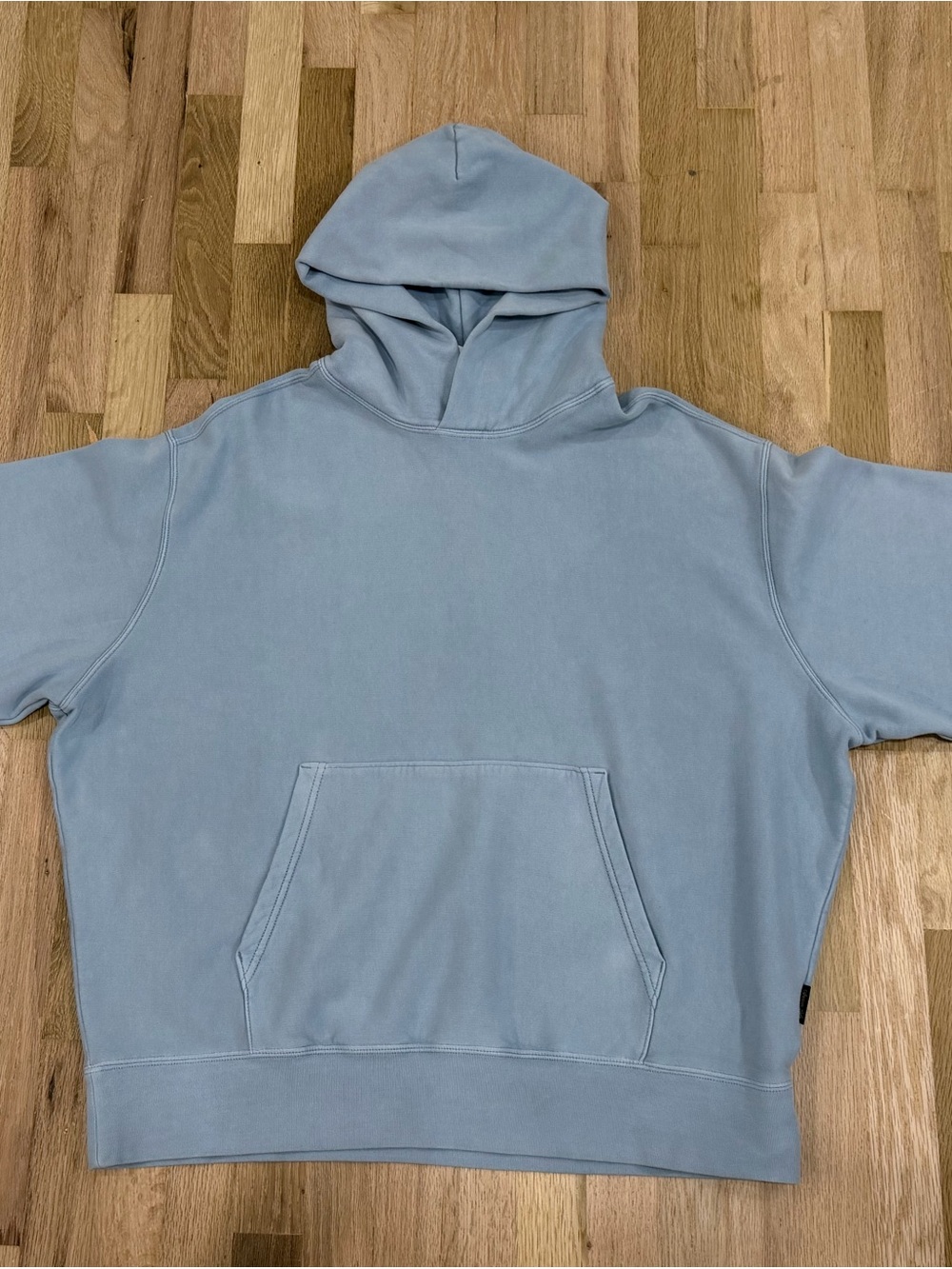 NWT American Eagle Laidback Luxe Heavyweight Hoodie Light Blue XL